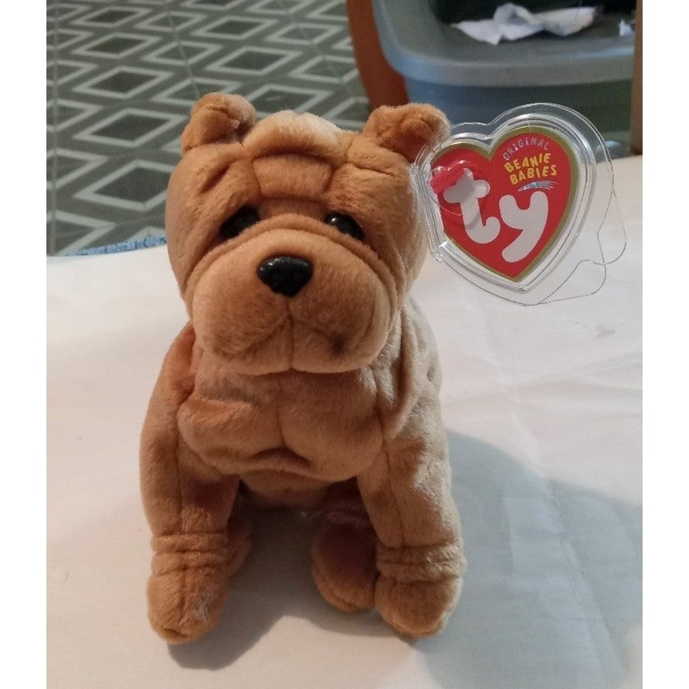 Ty Beanie Babies Crinkles The Shar-Pei